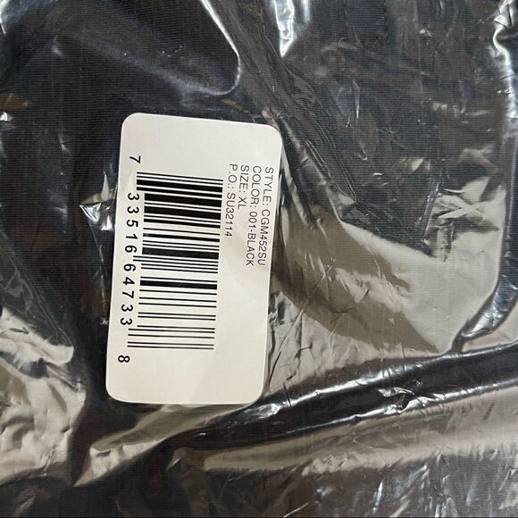 Callaway UPF50 Men's Tonal Polo Shirt in Black Size XL | Polyester/Spandex - Picture 6 of 6